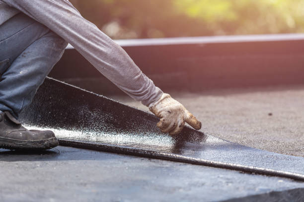 Professional Exterior Waterproofing technician working in Richmond, KY